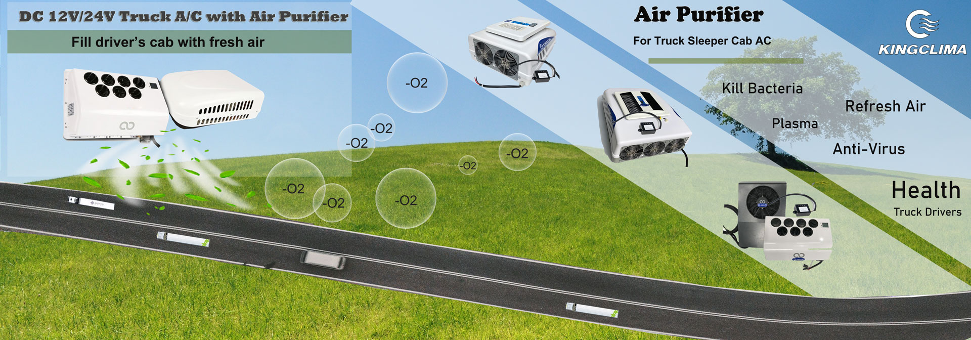 air purifier for truck sleeper cab ac 